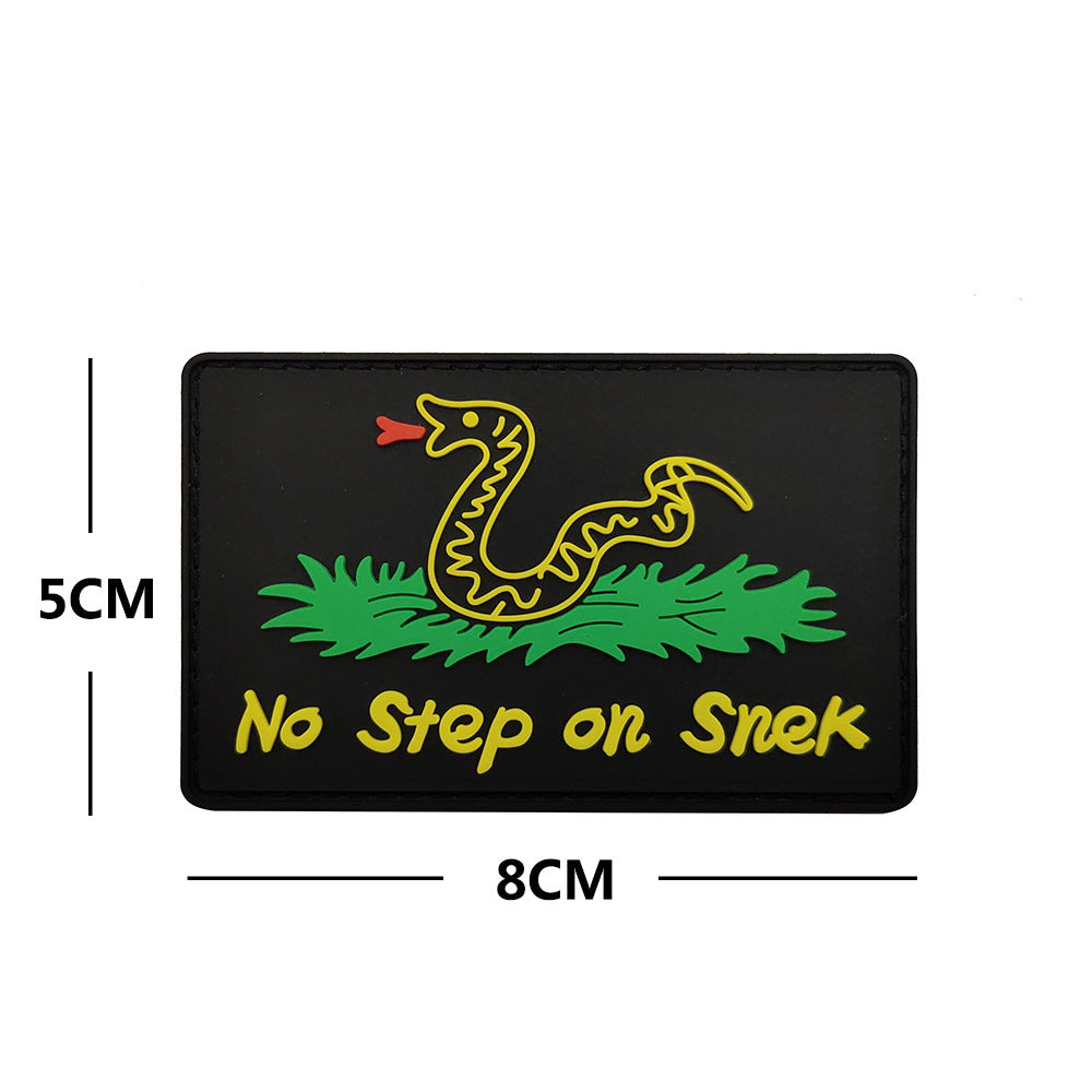 No Step on Snek - Hook & Loop Morale Patch
