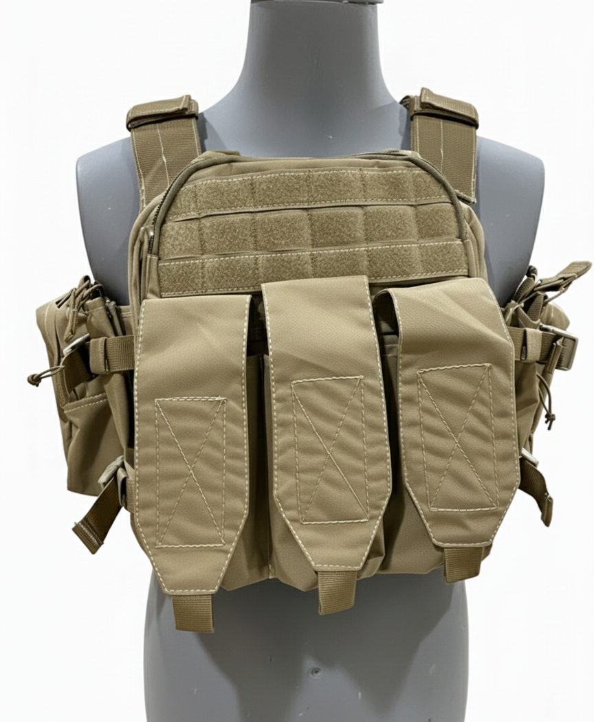 MPC V3 Micro Plate Carrier Coyote- Lightweight | Specter Defense-Adjustable-Takes 10x12 plates