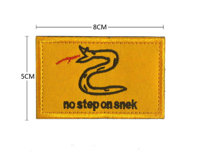 No Step on Snek - Hook & Loop Morale Patch