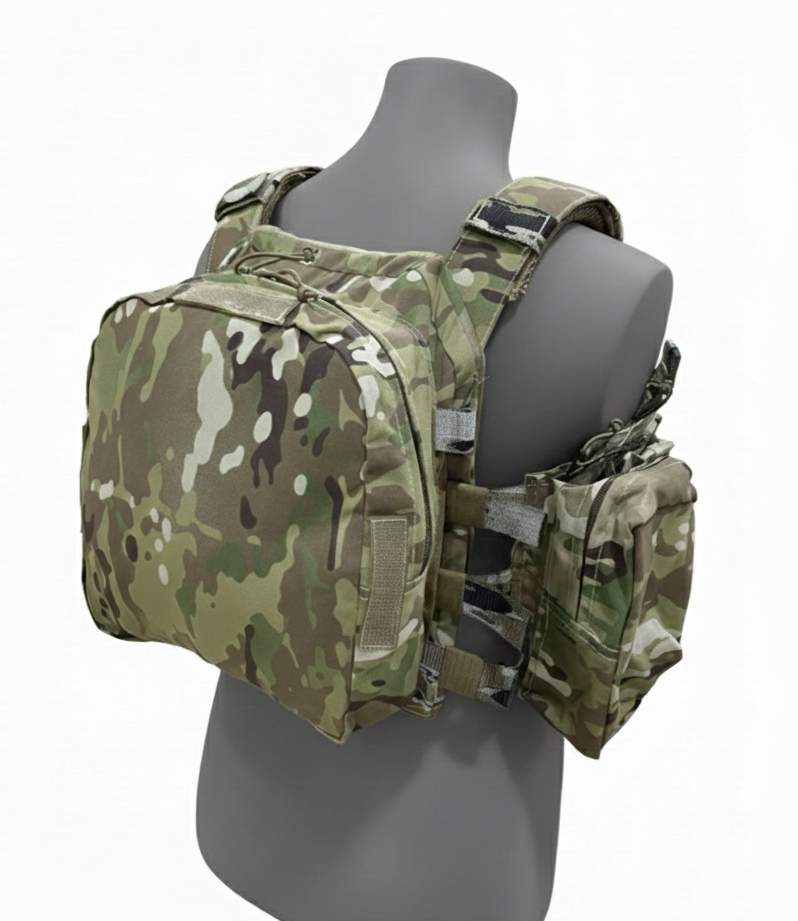 MPC V3-Micro Plate Carrier Multicam-Lightweight-Specter Defense-Adjustable-Takes 10x12 plates