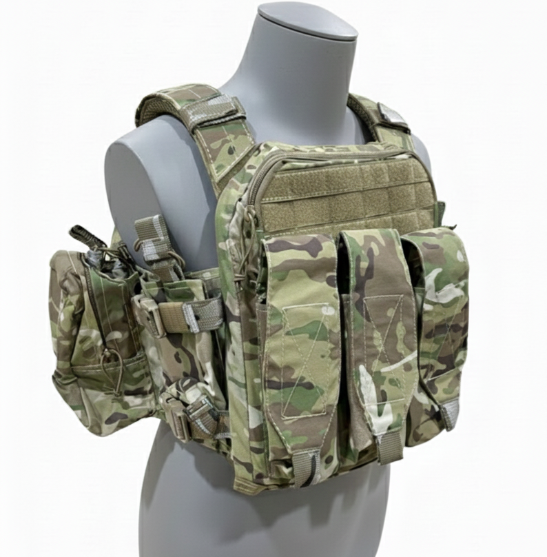 MPC V3-Micro Plate Carrier Multicam-Lightweight-Specter Defense-Adjustable-Takes 10x12 plates