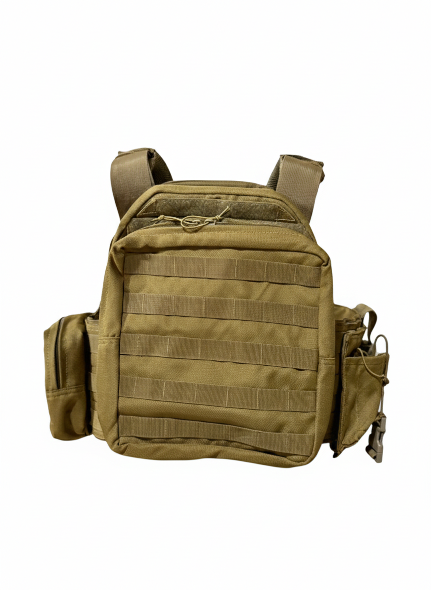 Full Assault Package Vest (FAPV-QR) Gen5 Plate Carrier-Coyote-Advanced Padding