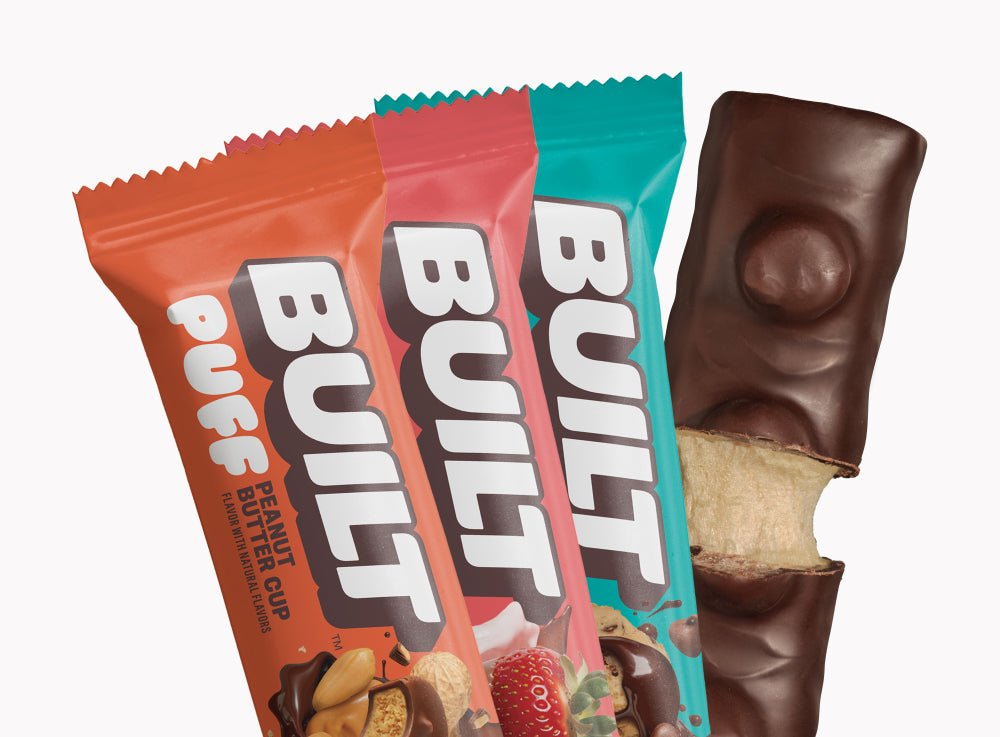BUILT Puff  Protein Bar 12ct Mixed Box