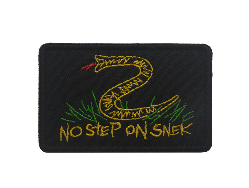 No Step on Snek - Hook & Loop Morale Patch
