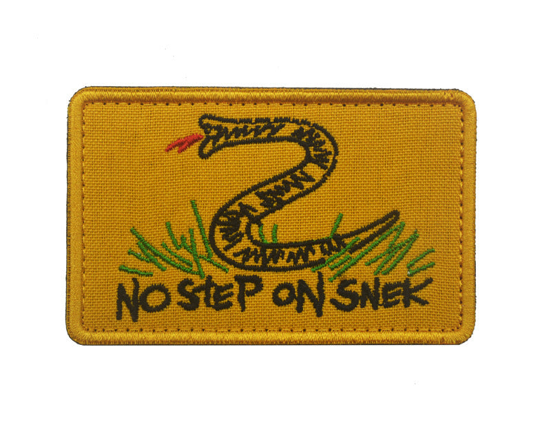 No Step on Snek - Hook & Loop Morale Patch